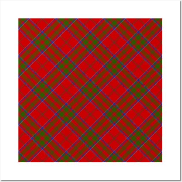 Clan MacDonald of Keppoch Tartan Wall Art by sifis